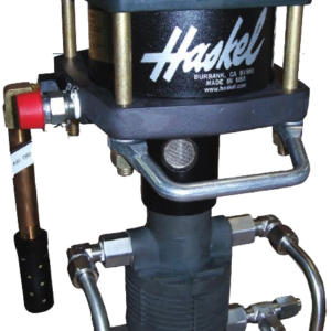 Refrigerant pump haskel